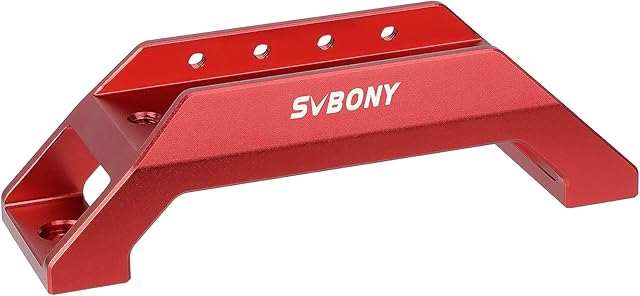 Svbony SV211 Dovetail Base, 135mm Telescope Handle Bar, Metal Refractor Carry Handle, Mount Bracket for Finder Scope Guide Scope Installation
