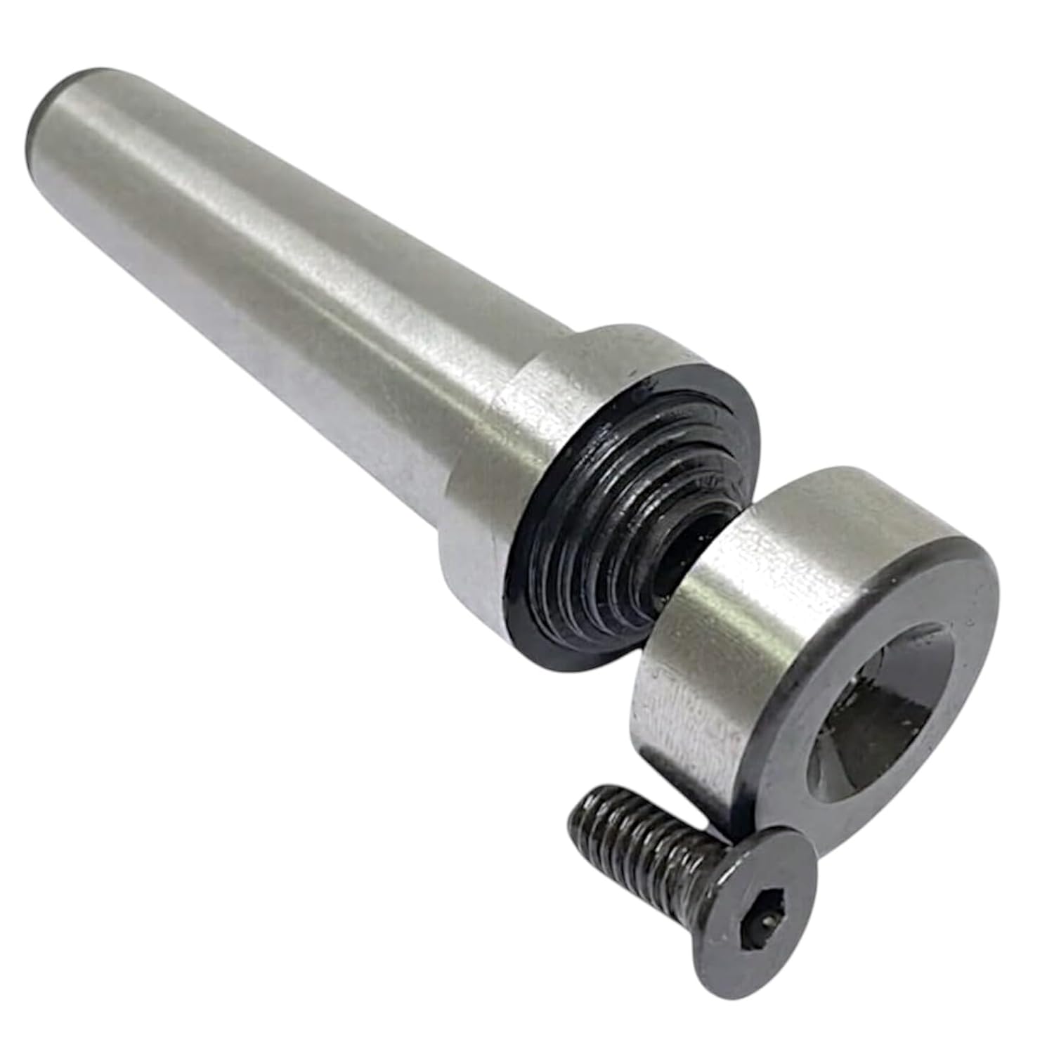 MT3 Slitting & Slotting Saw Arbor | 1/2” to 1” Bore Capacity | M12 x 1.75 Drawbar Thread | Morse Taper 3 Arbor for Milling Machines | Precision Steel Cutter Arbor