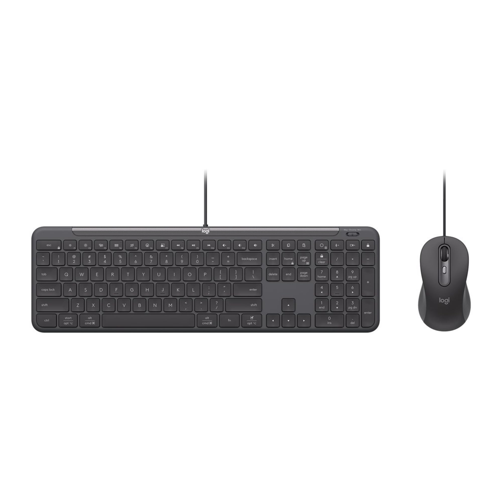 Logitech Signature Slim Wired Combo MK620 for Business in Graphite
