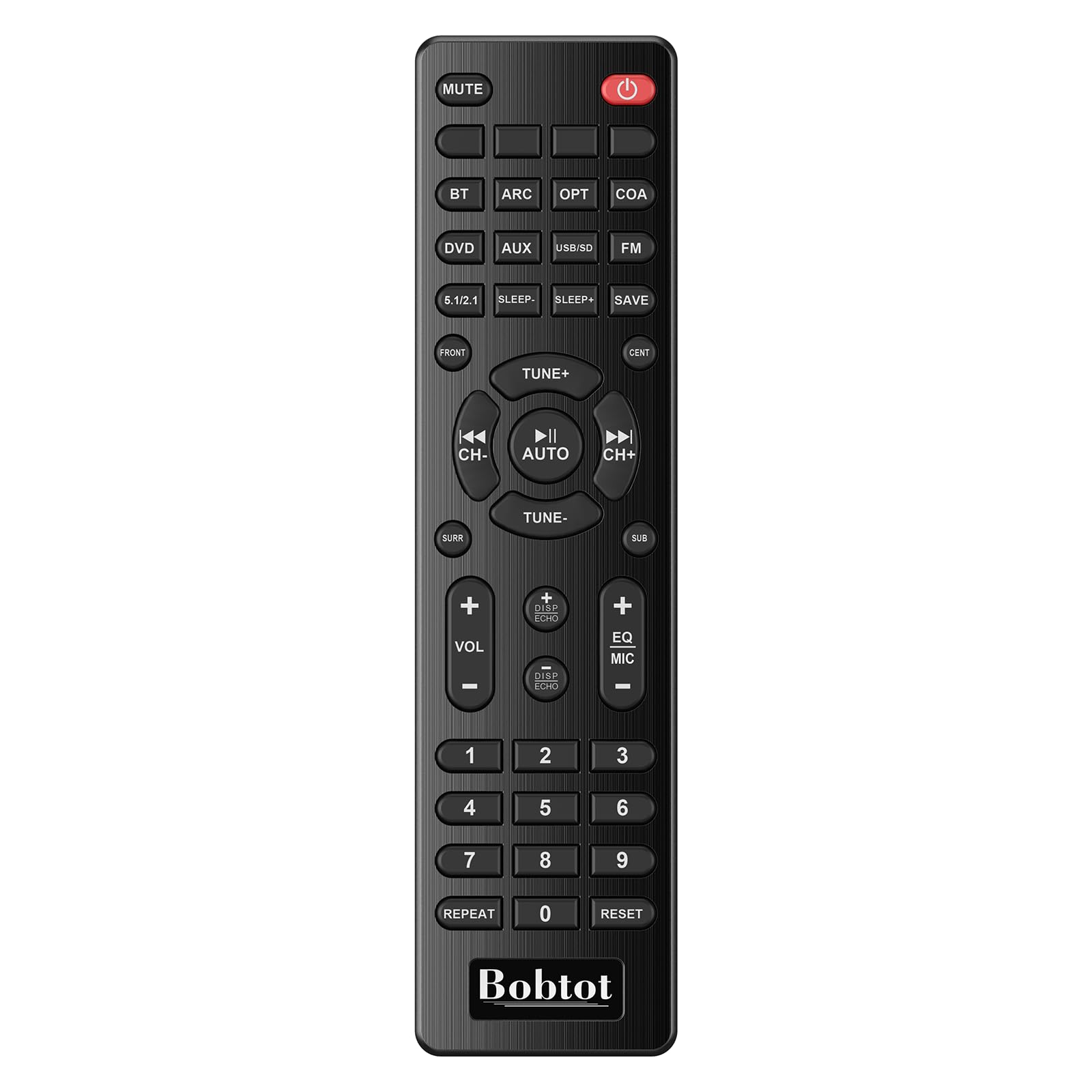 Bobtot Surround Sound System Heimkinosystem – 800W Spitzenleistung, 16,5-cm-Subwoofer, 5.1 soundsystem-Lautsprecher, ARC, optischer AUX, Bluetooth US-zu-EU-Netzsteckeradapter im Lieferumfang enthalten
