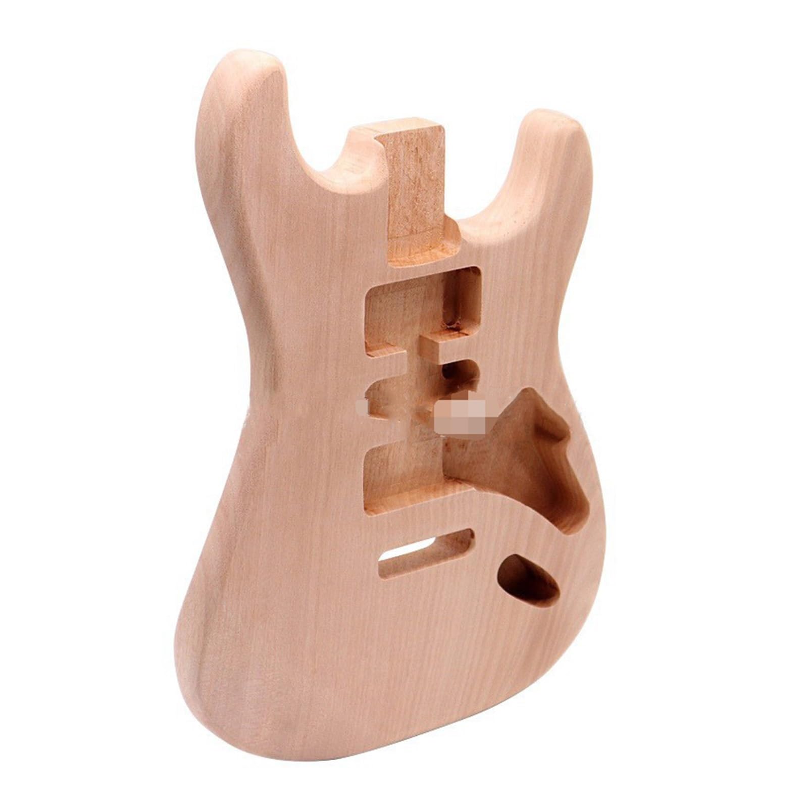Gitarrenkorpus E-Gitarren-Körperstück, Pfirsich-Kernkörper, DIY E-Gitarren-Körper-Modifikation, Instrumenten-Zubehör-Modifikation