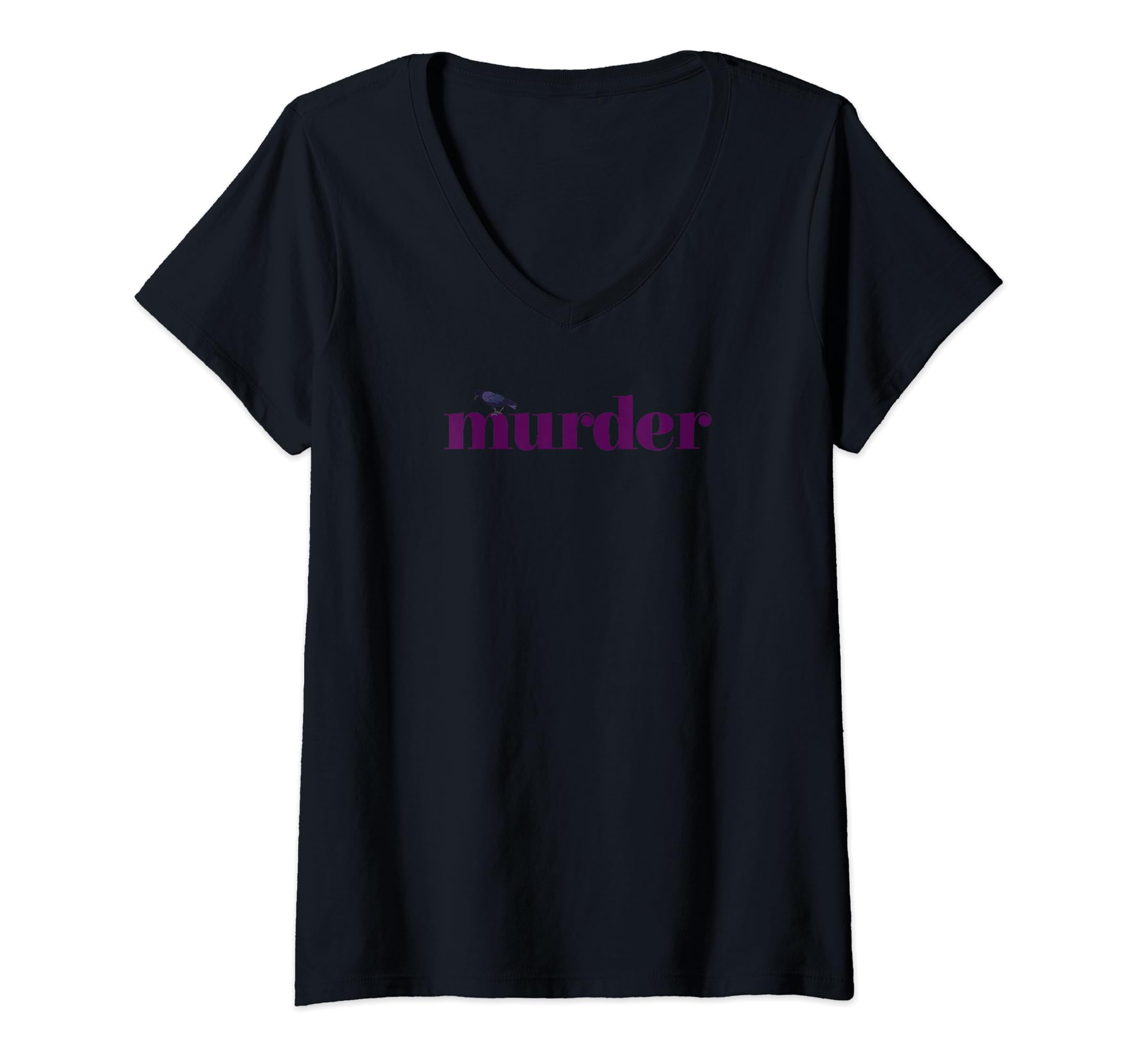 Murder of Crows V-Neck T-Shirt