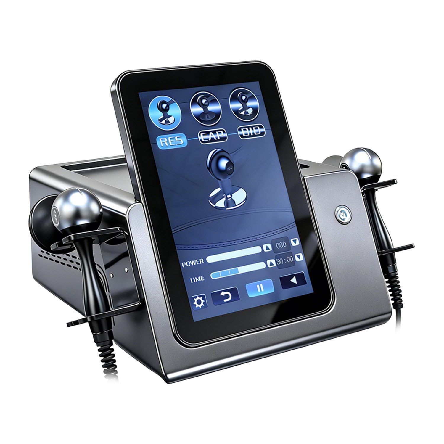 GTANND 448k Tecar Therapy Machine,Pain Management,Skin Firming,Skin Tightening,Weight Loss Diathermy Machine,Pain Relief Through Radiofrequency Energy Transfer