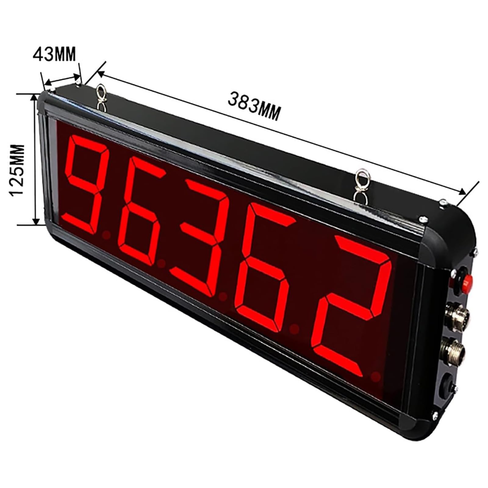 Contatore Digitale con sonda, Display a 5 cifre, Conta Fino a 99999, Distanza di misurazione 70 cm, Ideale per fabbriche e officine.,