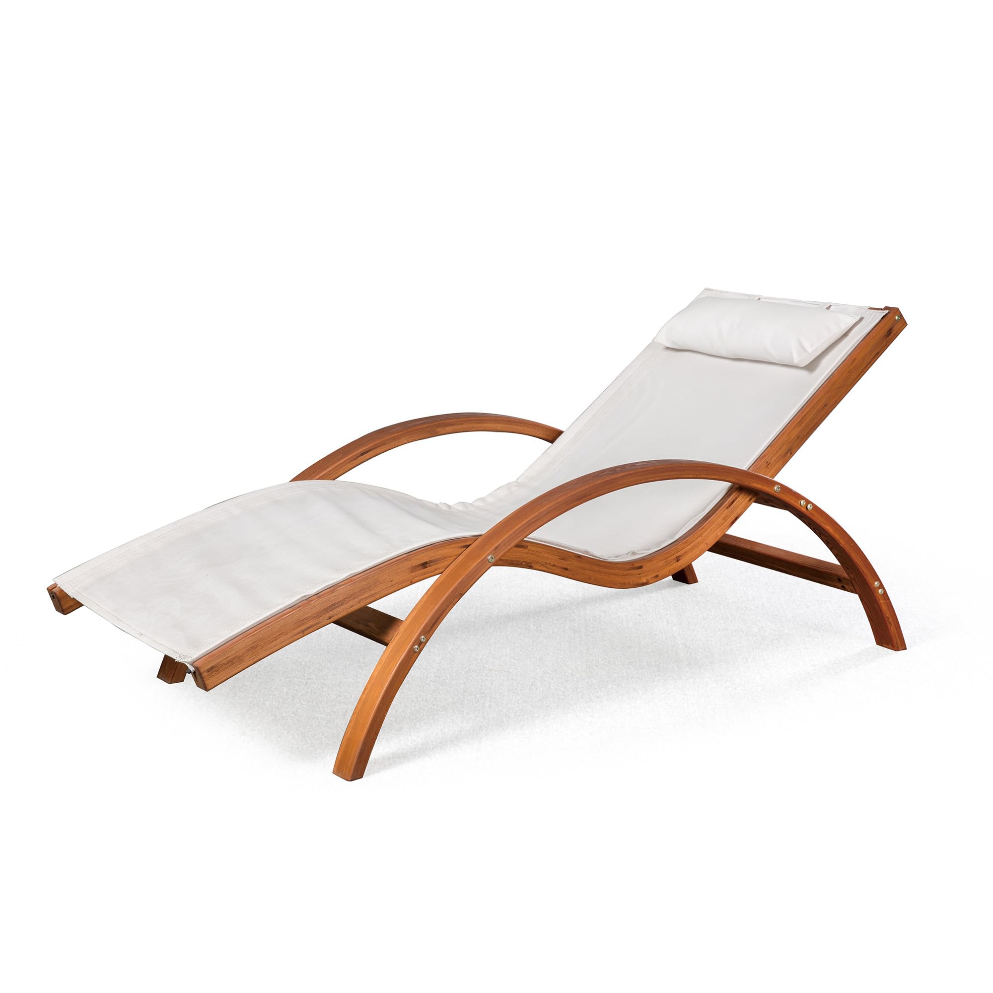 Amazon.com: Island Retreat Bentwood Breeze Luxury Chaise