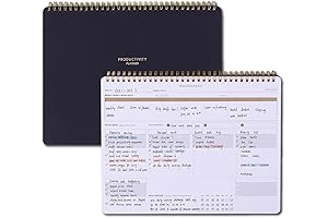 Weekly Productivity Planner: Elevate Work Efficiency with Multifaceted Daily Organizer