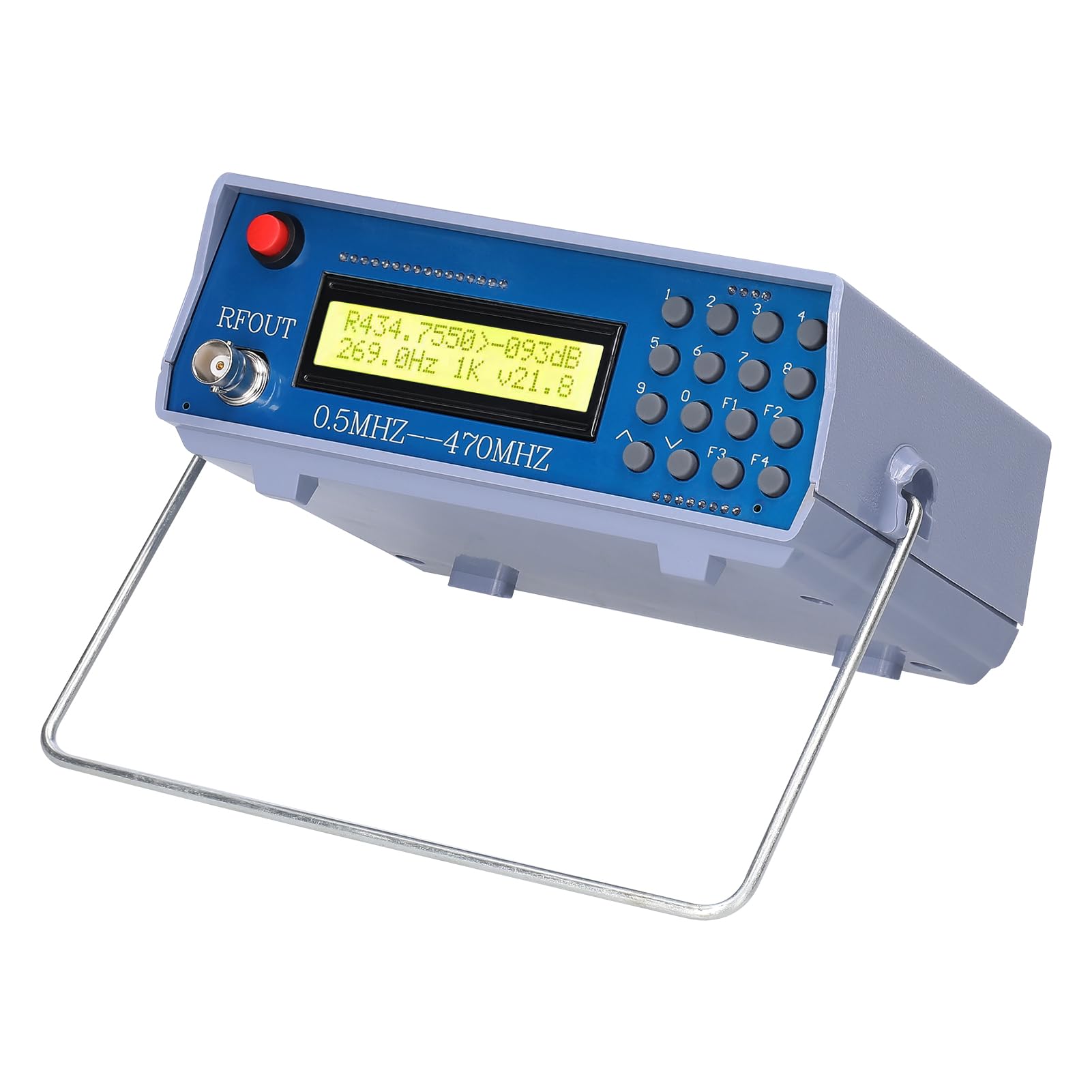 Generador de Señal Probador de Instrumentos Herramienta Modulación Frecuencia Precisión para Profesionales Modulador Tono Incorporado 800 Hz para Entusiastas la Comunicación por Radio