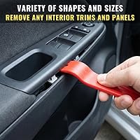 Vista 4 de Sunplustrade juego de panel de puerta para autos de 11 piezas con herramientas de remoción