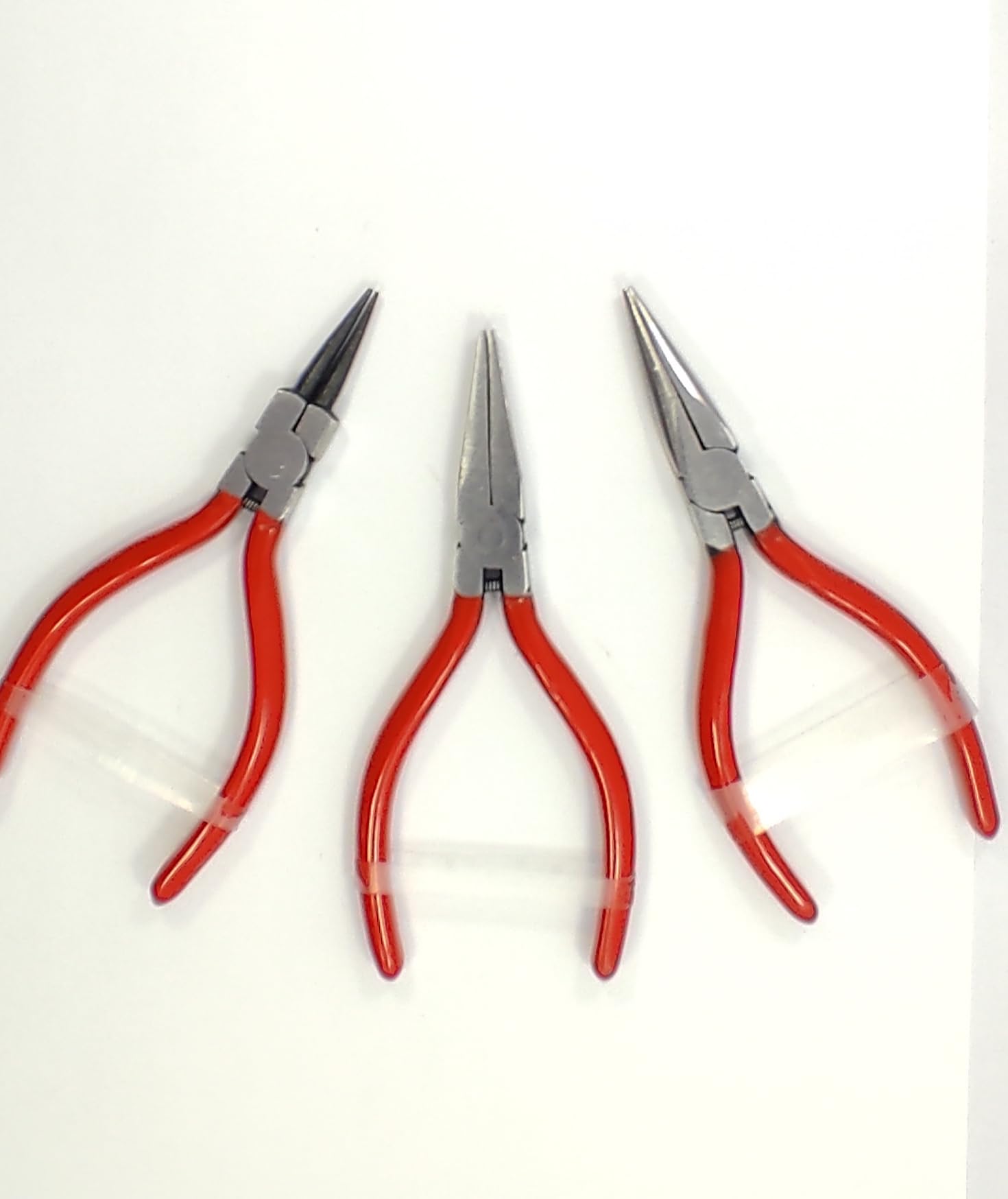 PERFECT TECH 3 PCS "Mini Nose Pliers Set - Essential Tool for Jewelry Making and Fine Detail Work - Precision Crafting