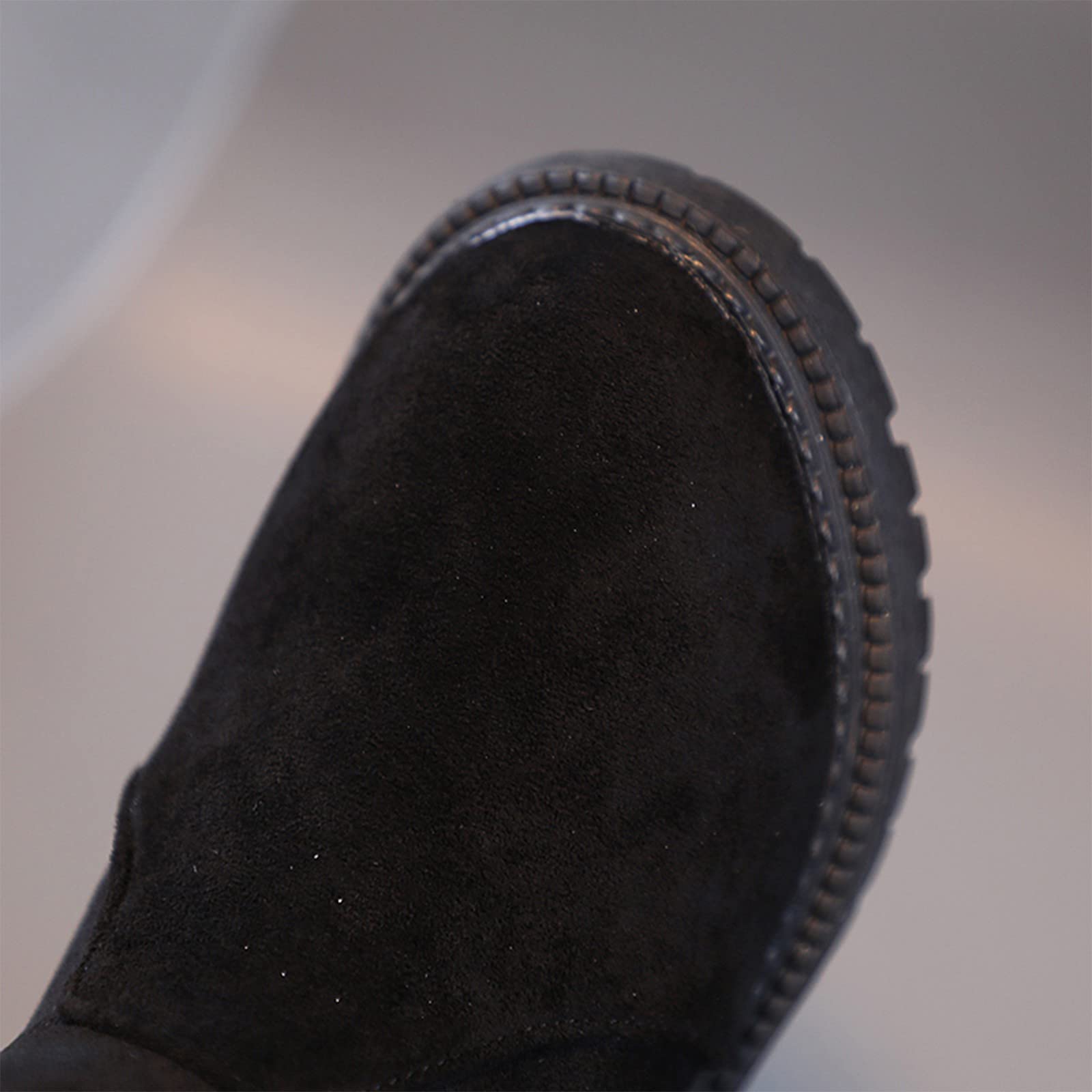 Botas de Nieve para Niñas con Suela Gruesa Antideslizante y Cierre Cremallera para Temporada Otoño Invierno