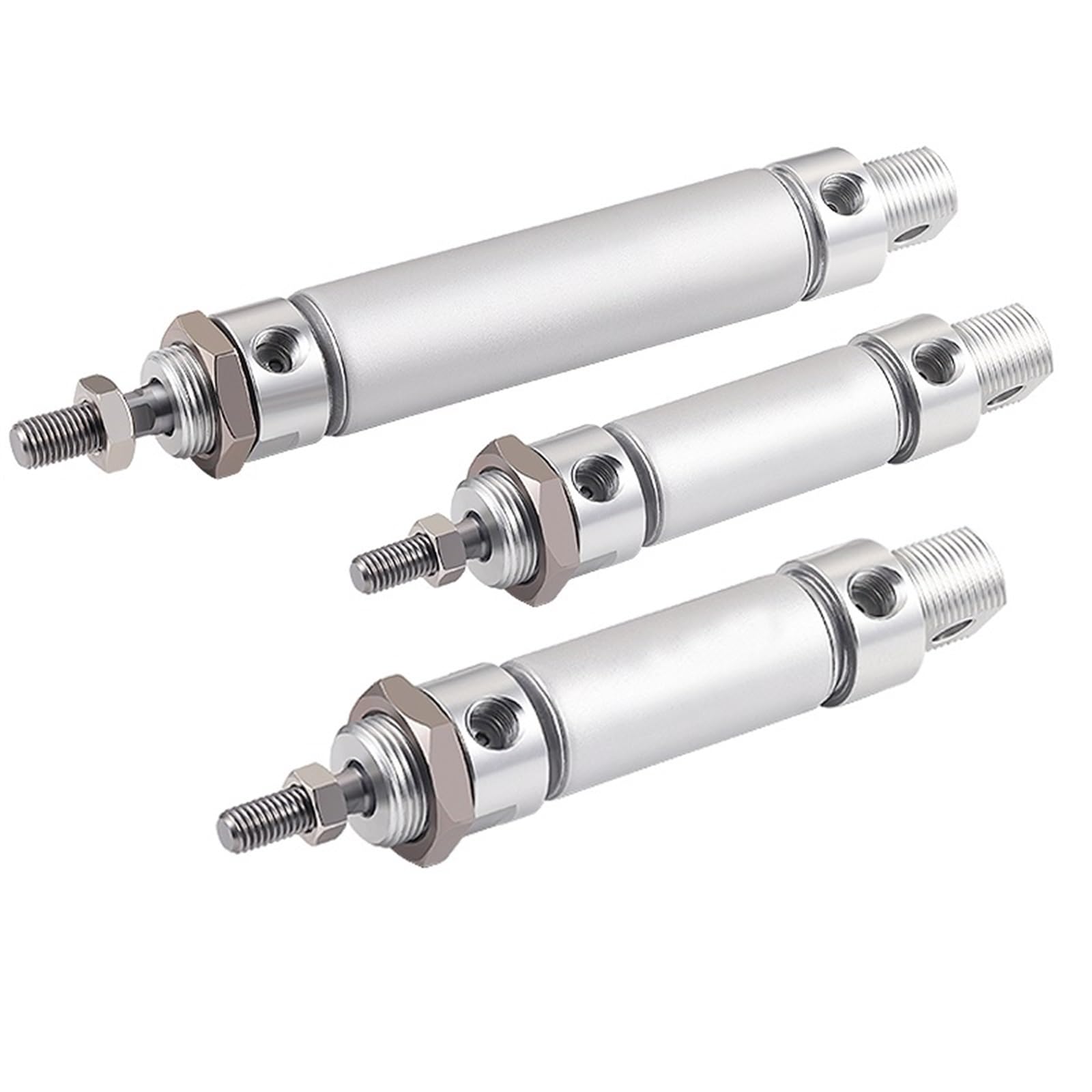 COSZWQDP MBL32/40mm Barrel Pneumatic Cylinder Mini 10-400mm Stroke 1Pcs(Stroke 175mm,Bore 32mm)