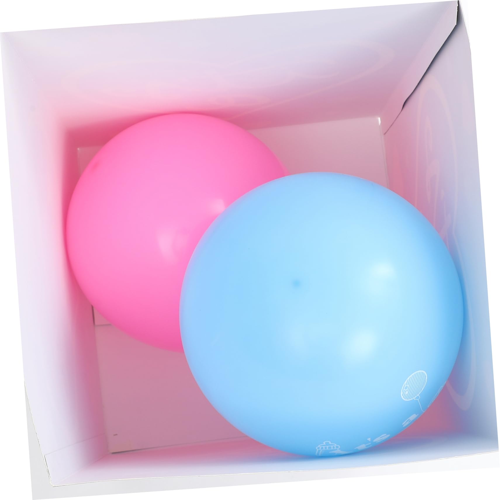 Set Gender Reveal in Carta Palloncino per Shower Party e Decorazioni per Feste di Nascita Maschio o Femmina