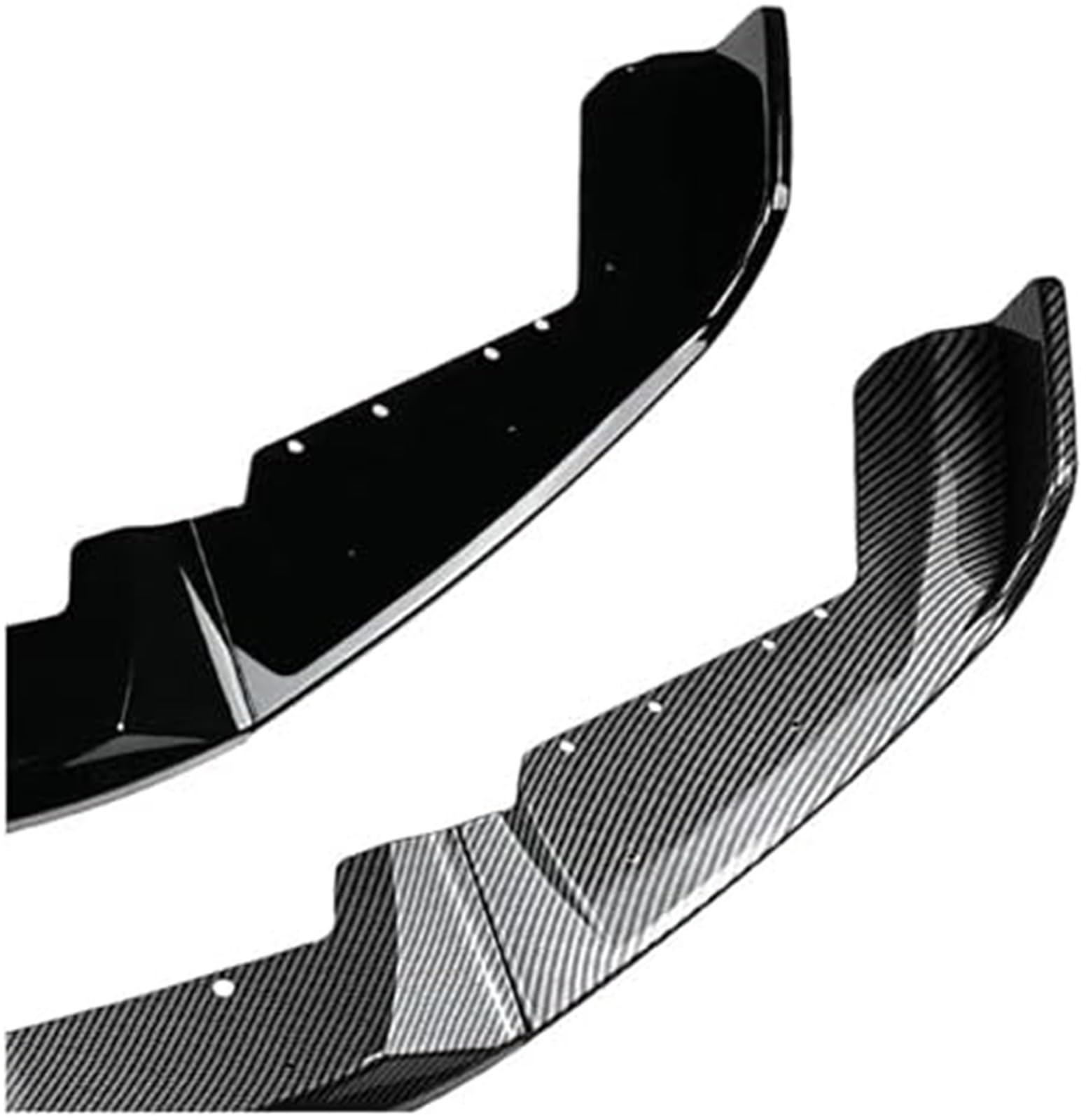 Splitter CS Style Car Front Bumper Spoiler Lip Splitter Trim