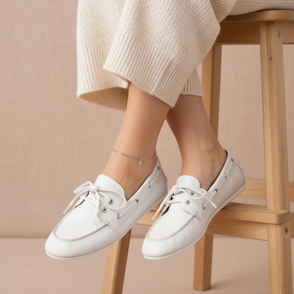 CUSHIONAIRE Anchor Damen-Sneaker zum Hineinschlüpfen, leichte Bootsschuhe
