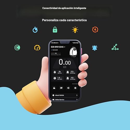 Miniatura 6 de INMOTION Patineta eléctrica E20 para principiantes  Rueda de 14 pulgadas, motor de 500 W, rango de 10 millas, 12.5 mph, certificado UL2272  Scooter