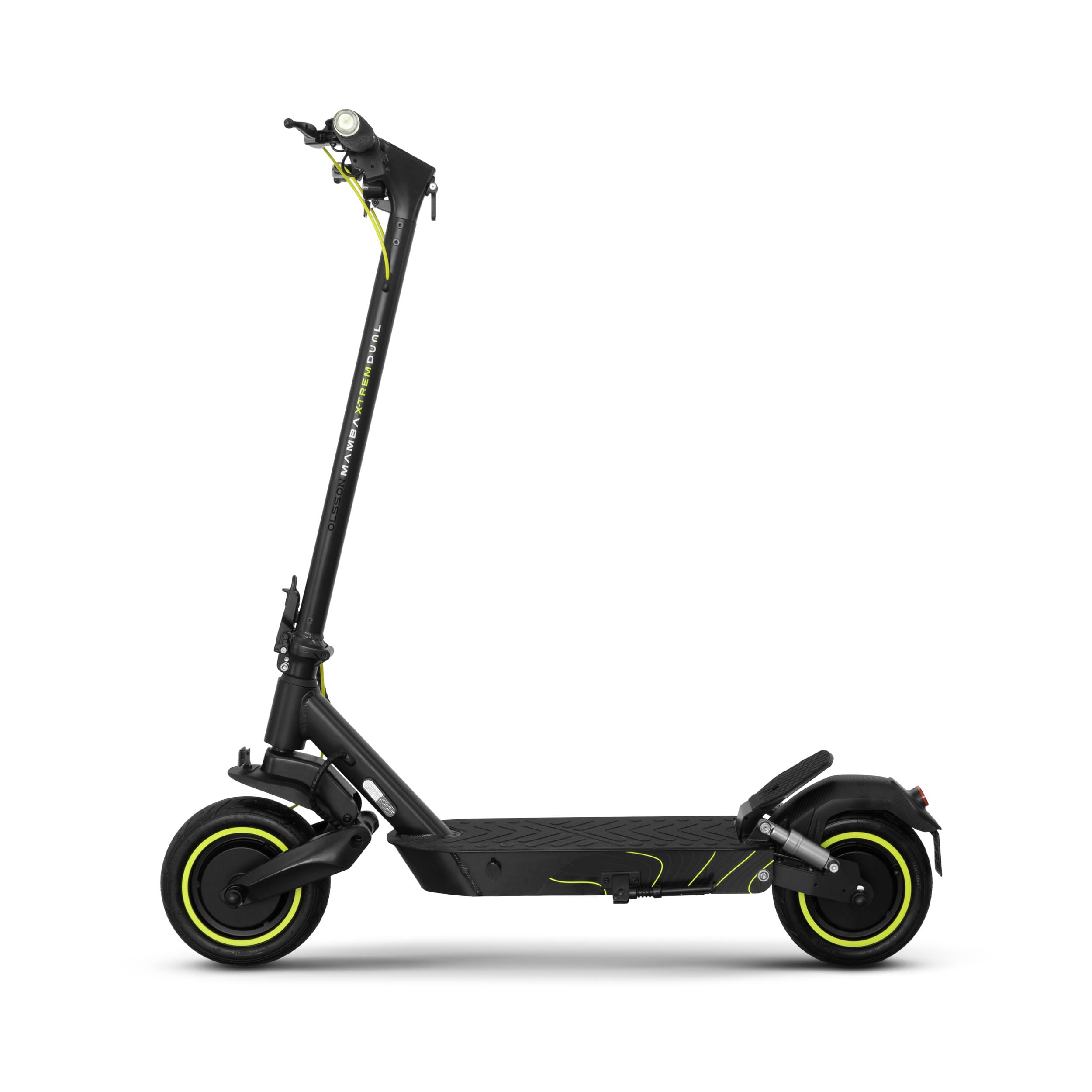OLSSON Mamba Patinete eléctrico Adultos Homologado DGT, 1 o 2 Motores de 1000W (2000W), 50 km autonomía, batería 15000 mAh 48V, Ruedas 10" tubeless, Plegable, bloqueable