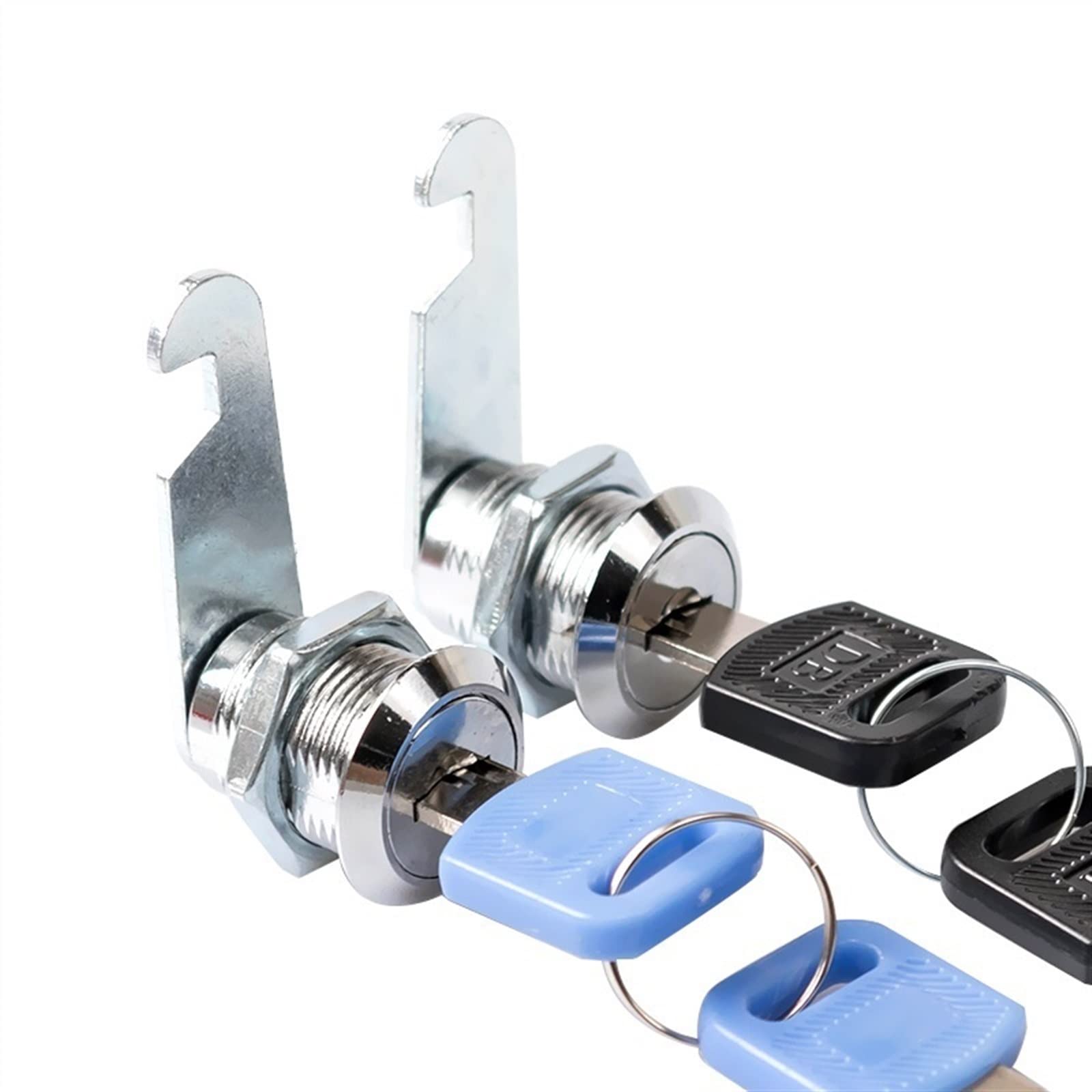 KmoNo Multicolore Cam Cylindre Serrures Porte Armoire Boîte Aux Lettres Tiroir Placard Casier Meubles Serrure avec Clé Outils Matériel 1 Pcs (Color : H)