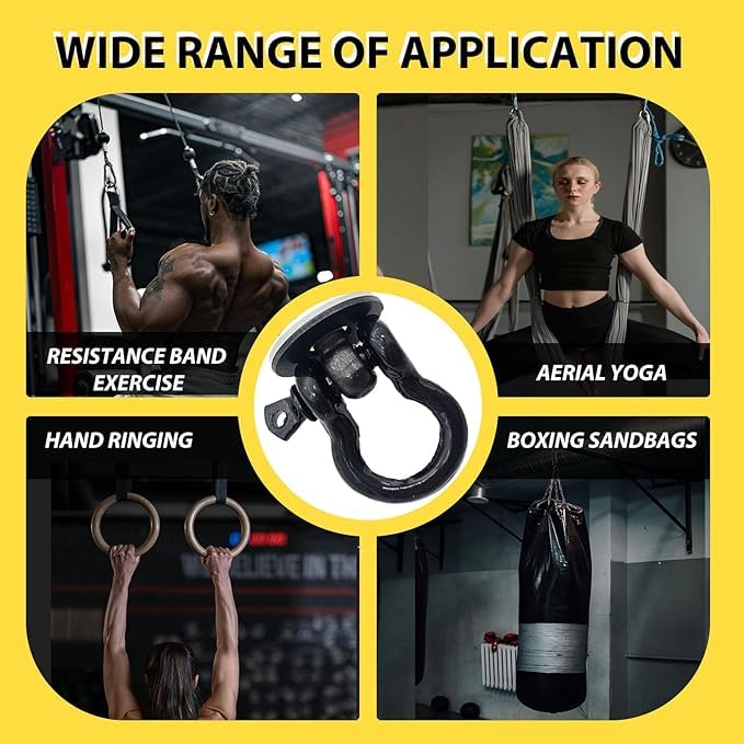Power Rack Aufsätze mit Silikondichtungen für Widerstandsband O-Ring-Befestigung für Power Rack Squat Racks Band Pegs für 2,5–7,6 cm Power Rack (2 Stück)
