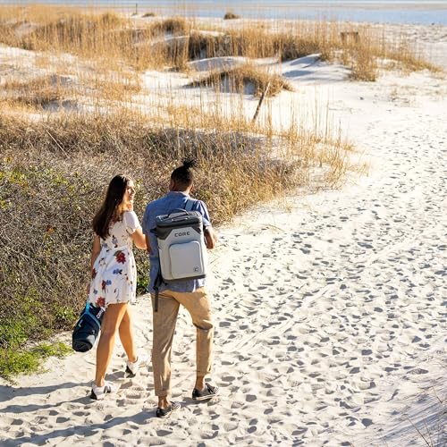 CORE 24 Can Cooler Backpack in Shadow Gray — view 7