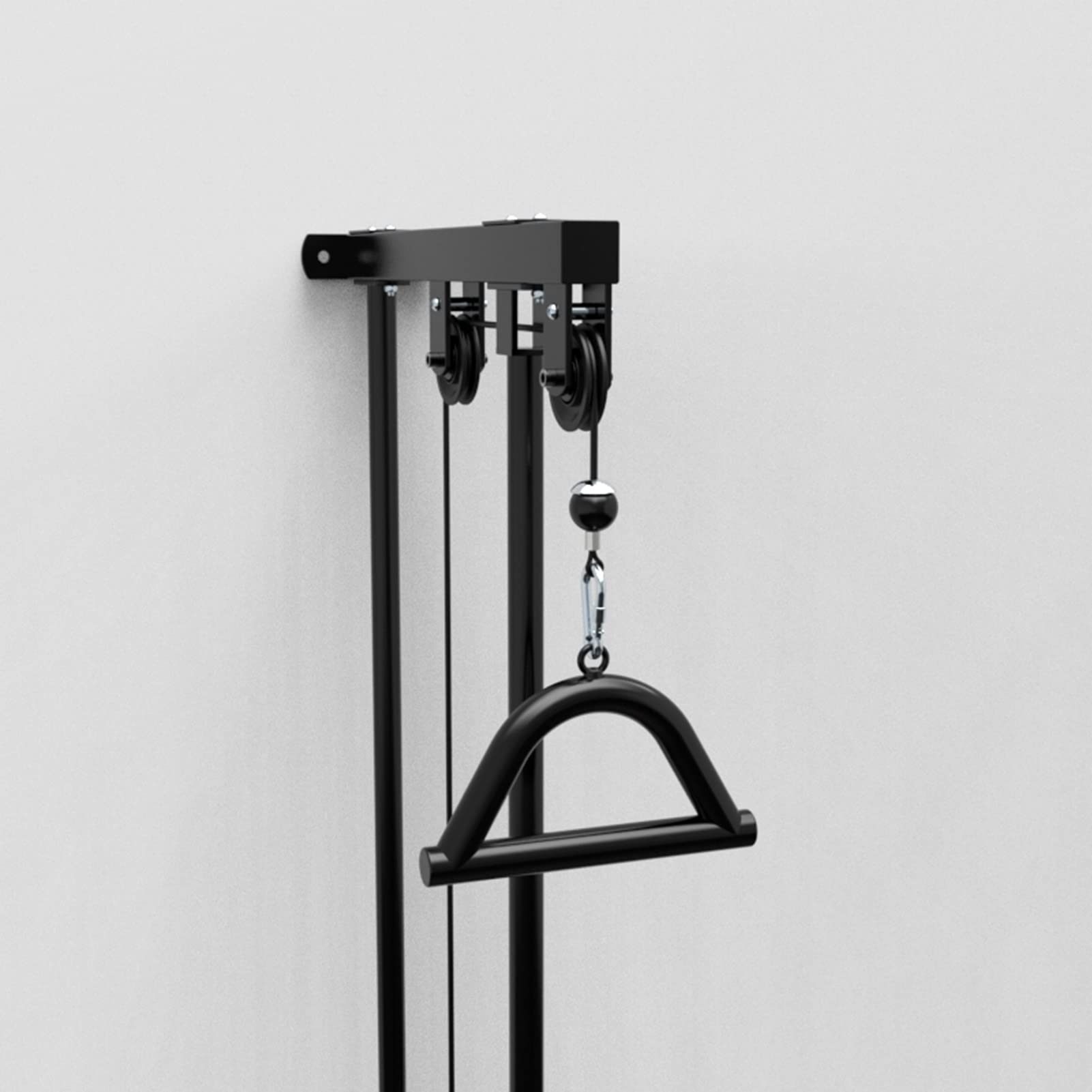 DYK&NX Tricep Press Down Cable Attachments, Bodybuilding Cable Attachment - Dorsali, Bicipiti, Tricipiti, Palestra o Casa - Nero