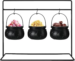 ハロウィン キャンディー 大釜,ハロウィン 大釜 | ハロウィン大釜の装飾多目的キャンディーバケツ,魔女の大釜ケトル、多機能キャンディ大釜ポット、ハロウィンキャンディホルダー、ホリデーパーティーの装飾用