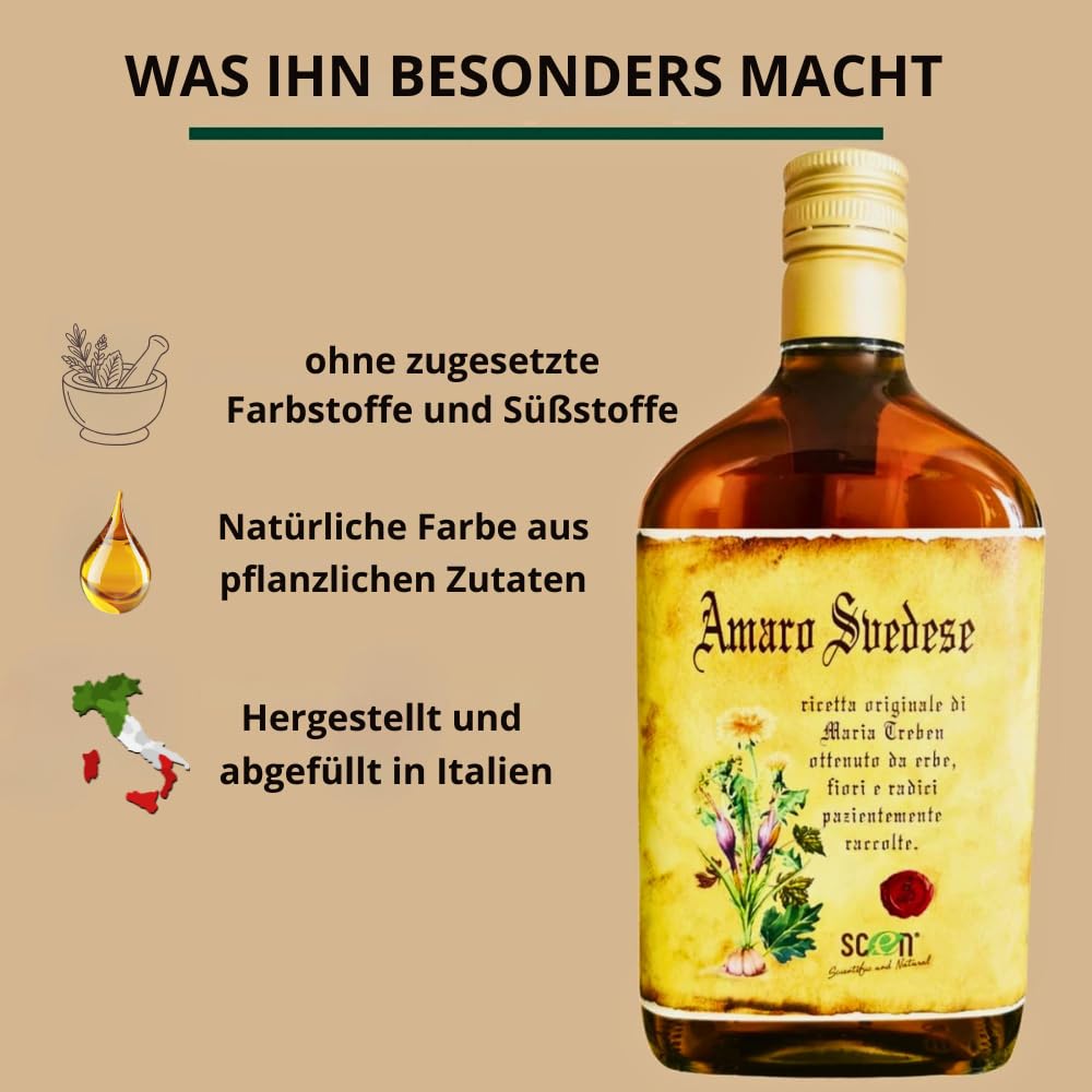 SCEN Schwedenbitter Maria Treben Originalrezept, 700 ml