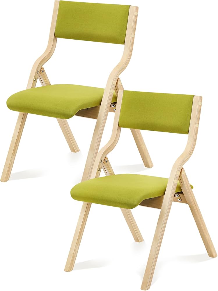 グレー 2脚　ダイニングチェア PU 木製 介護チェア イス 折りたたみチェア グレー 2脚ダイニングチェア PU 木製 介護チェア イス 折りたたみチェア