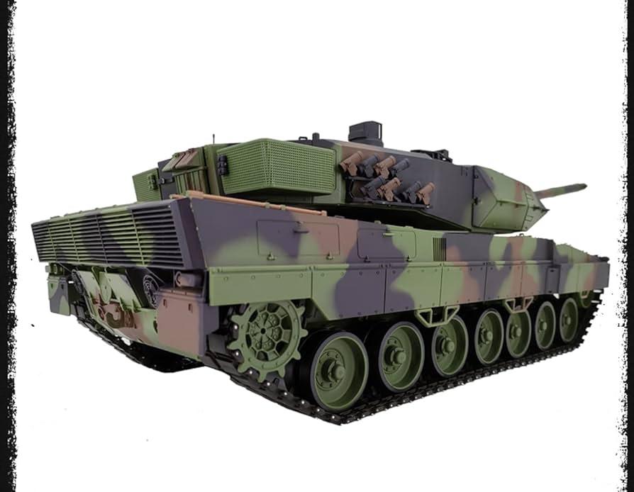 【迫力満点❕迷彩模様】最強大型戦車ラジコン 鬼リアル】最上級モデルのラジコン戦車を開封したらただただ