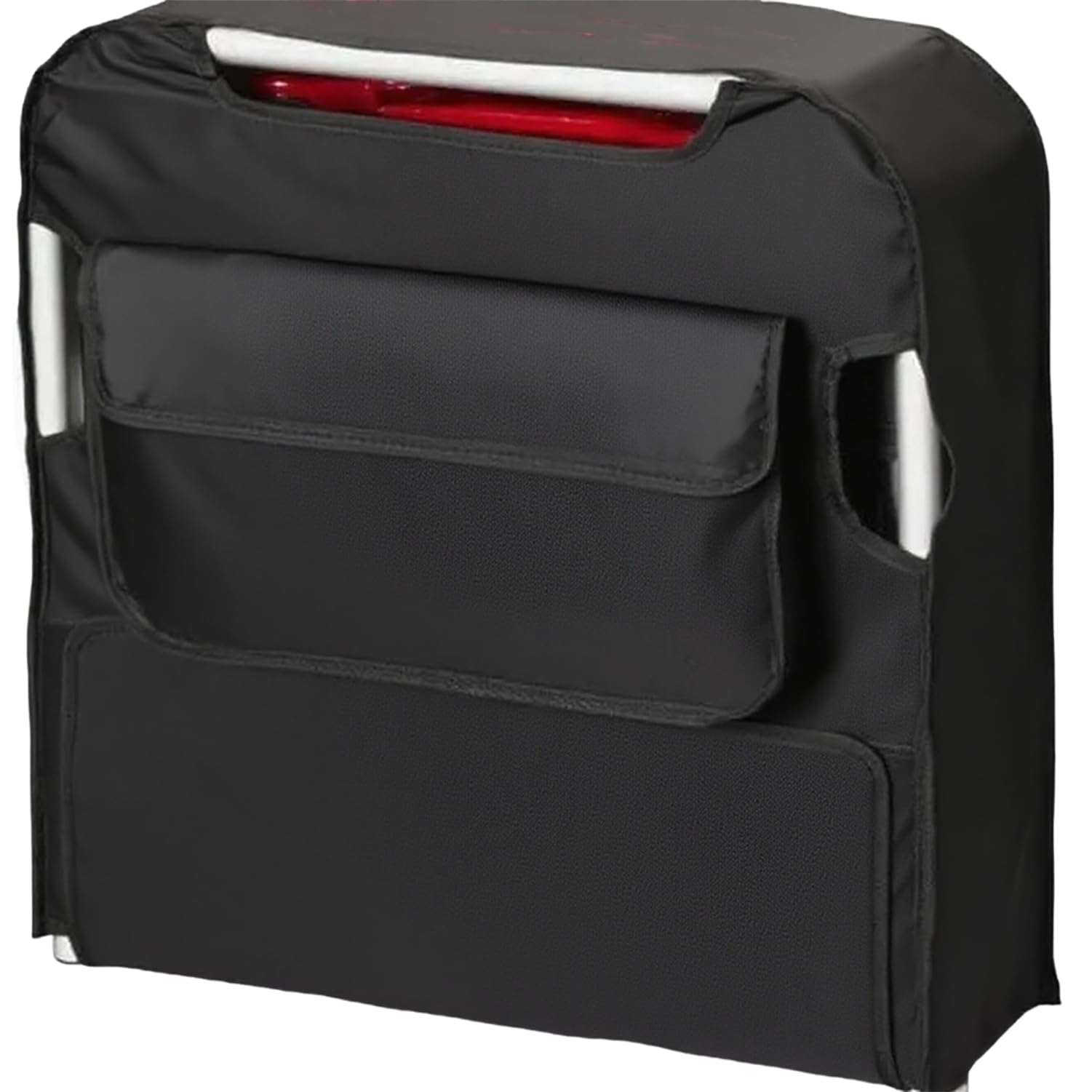 Tasche für Fahrradträger Uebler i21 (2 Fahrräder), aus 600D Robuste Oxford-Stoff, Transporttasche für Kupplungsträger, Wasserdicht- und Staubdicht, Schwarz ( Tasche Passt Nicht für "Uebler i21 Z")