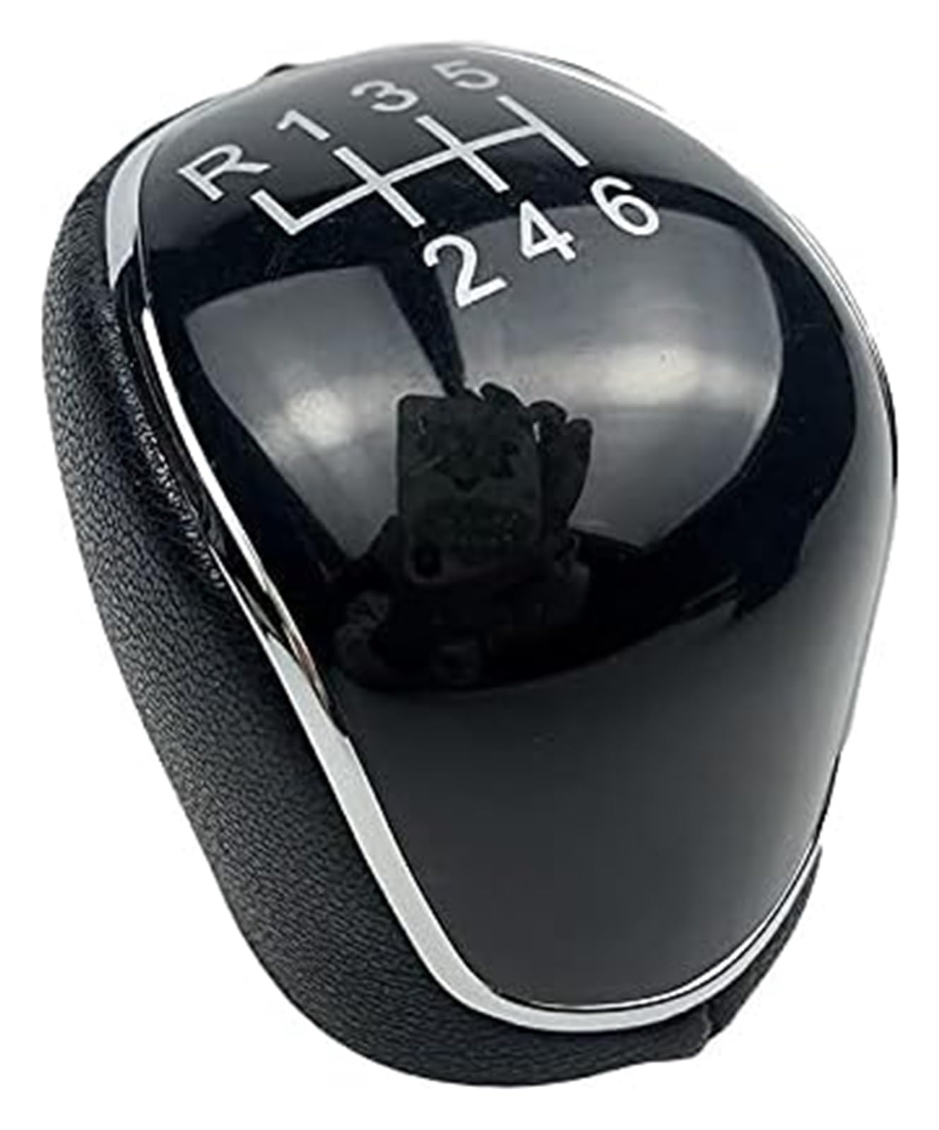 Trash Bin 6 Speed Car Gear Shift Knob For Mondeo Mk4 For Focus Mk2 Mk3 C-Max S-Max Car Styling Gear Shift Knob Lever Shifter Head(6 Speed)
