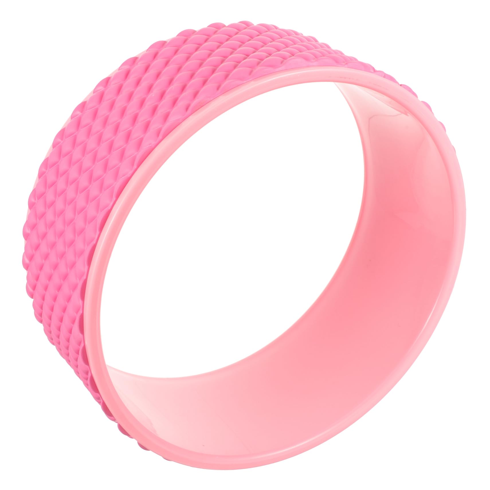 HANABASS Yoga Wheel Rückentrainingsrolle rutschfest für Bessere Haltung und Flexibilität Stabiler Fitness und Yoga Zubehör Geeignet für Anfänger und Fortgeschrittene Fördert