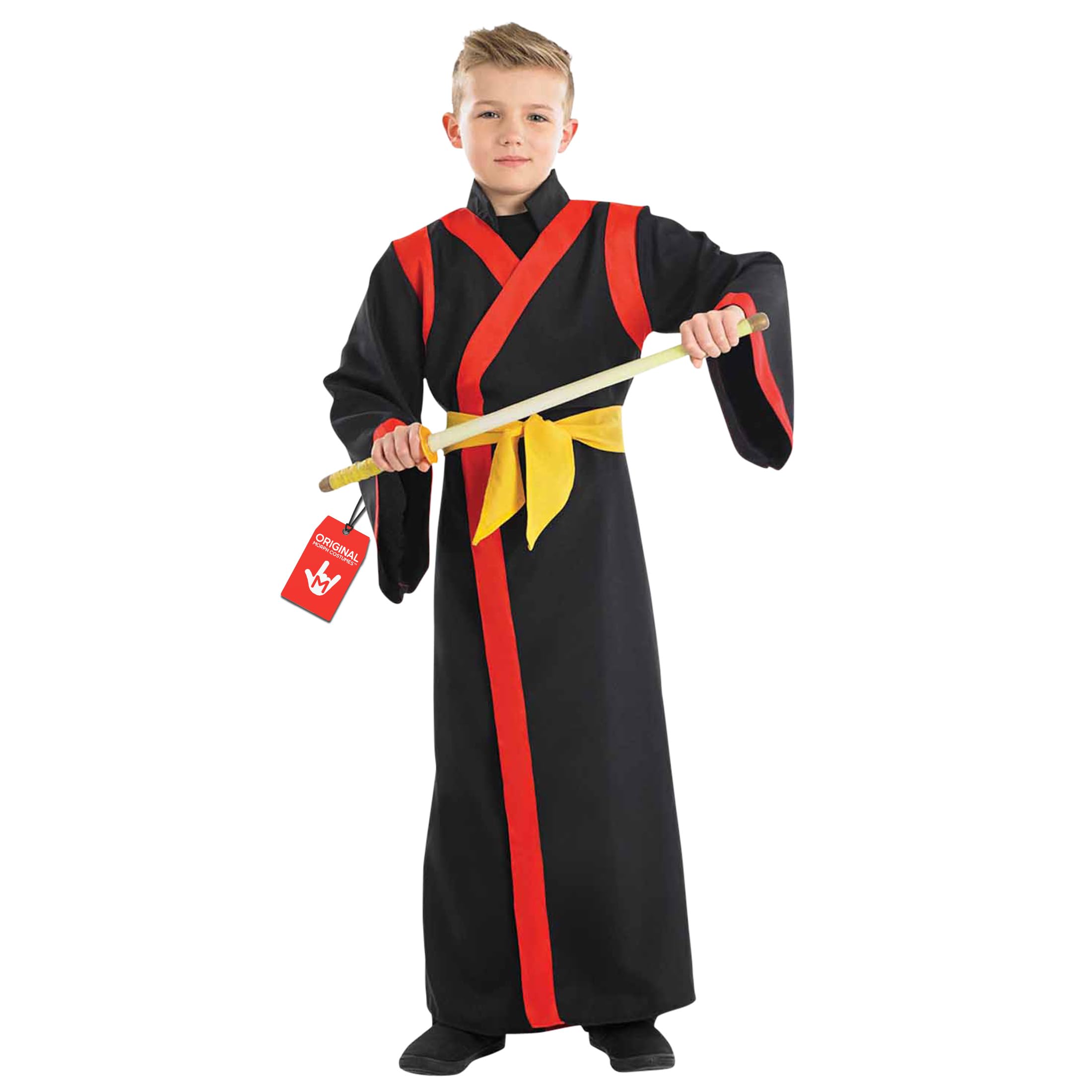 Fun Shack Disfraz Samurai Niño, Disfraces Japones, Traje Guerrero Samurai, Traje Japones, Disfraz Carnaval Niño