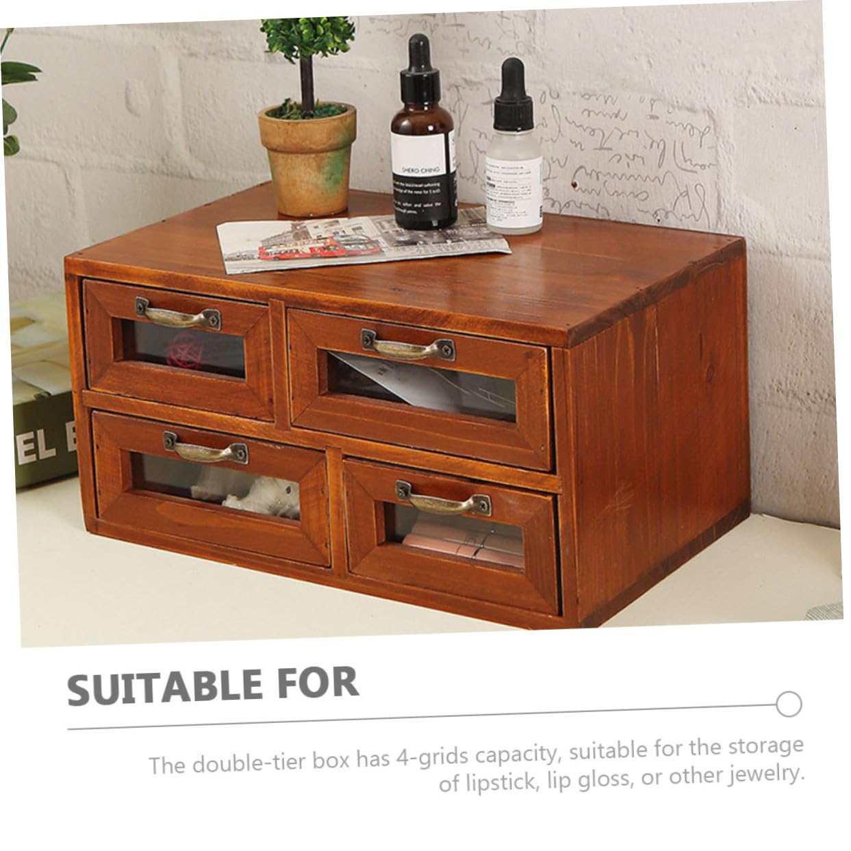 Holz Schubladenbox Für Büro Schreibtisch Organizer Mit Aufbewahrungsbox Aus Holz Kleine Organizer Für Arbeitsplatten
