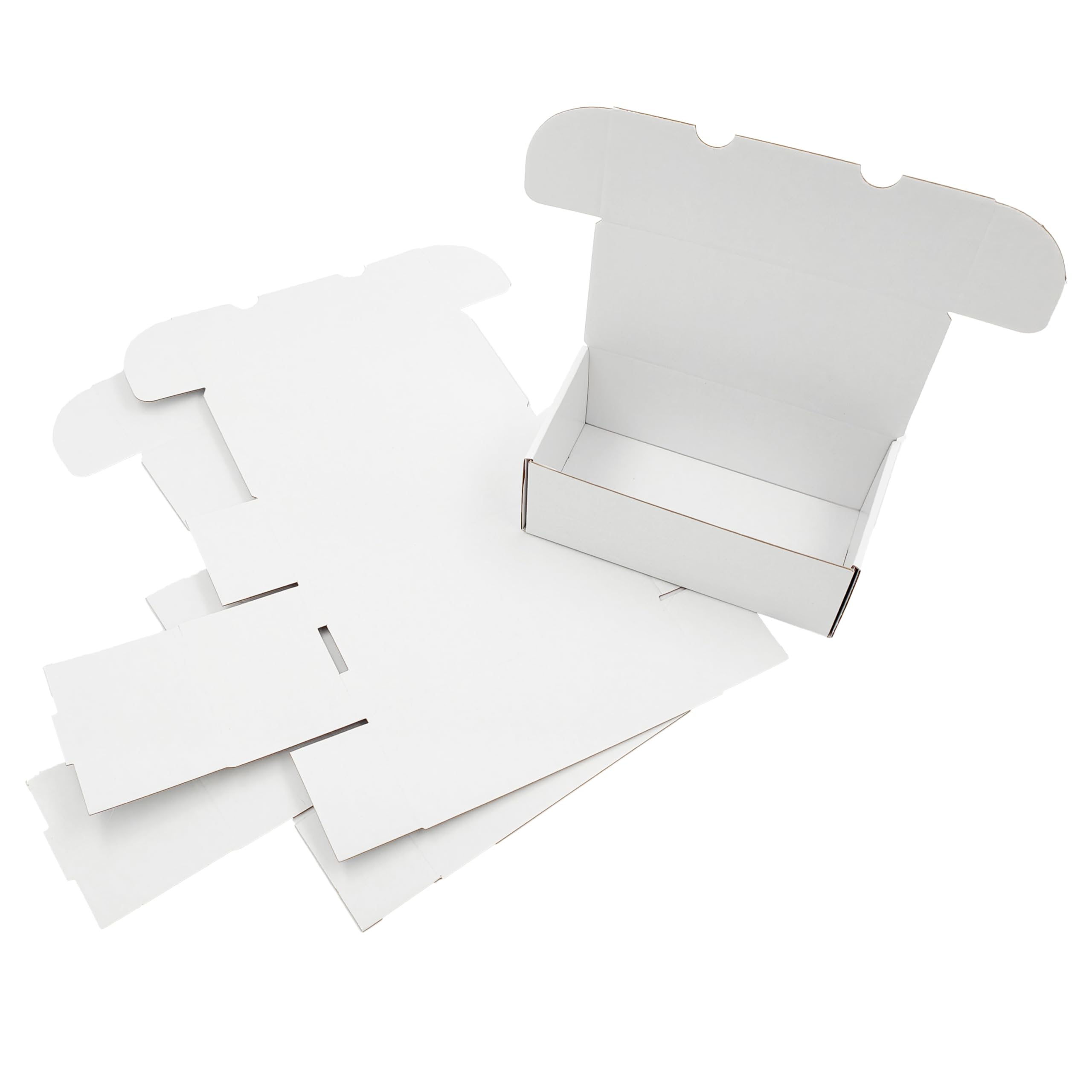 Trojan Packaging 400 Count Trading Card Storage Box - Game Card Cases for Baseball, Football, Basketball Collectibles
