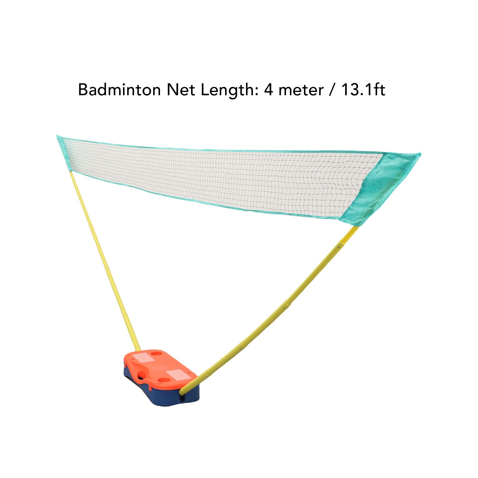 Bádminton Portable Set per la Squadra Sportiva Blu Arancione in Base Al Campo di Stoccaggio in Vacanza in Famiglia