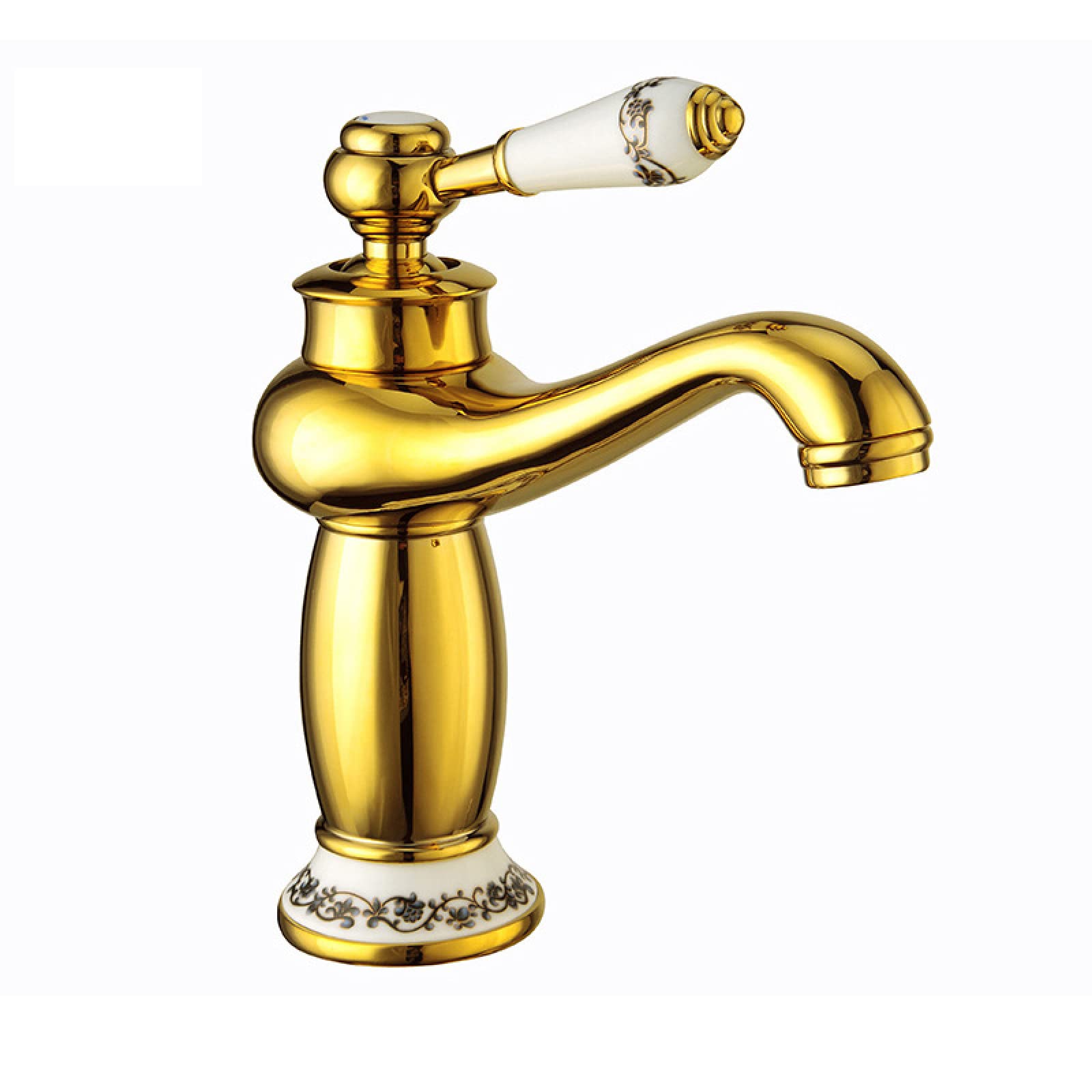 Mitigeur de lavabo rétro doré pour redécouvrir le charme d'antan - 8