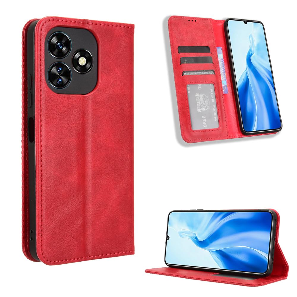 Coque Pour Oukitel C61, Etui Housse Cuir Portefeuille Pour