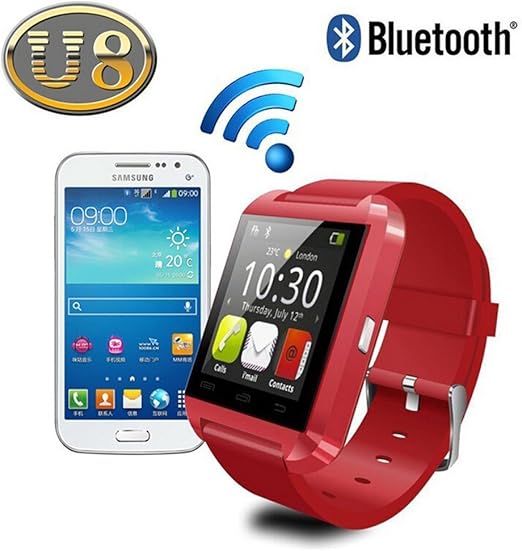 Yuntab móvil U8 Reloje SmartWatch Bluetooth 3.0 Muñequera ...