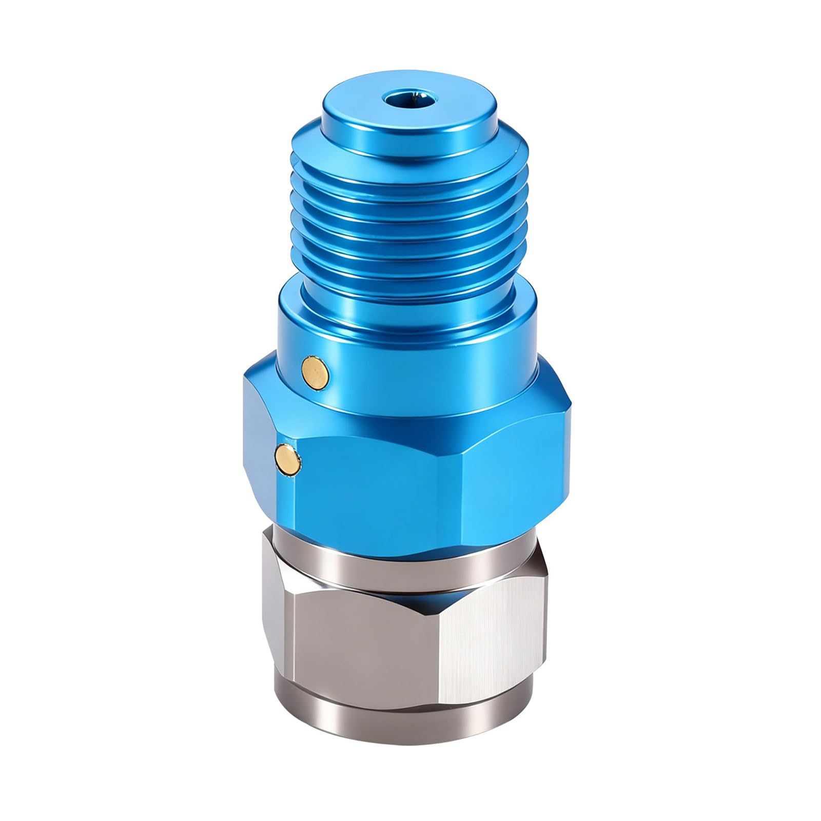 Aluminum High Hardness Airless Sprayer Adapter Connection 360 Degree Rotatable Rotatable Sprayer Connector Leakproof Industrial Sprinkle Adapter