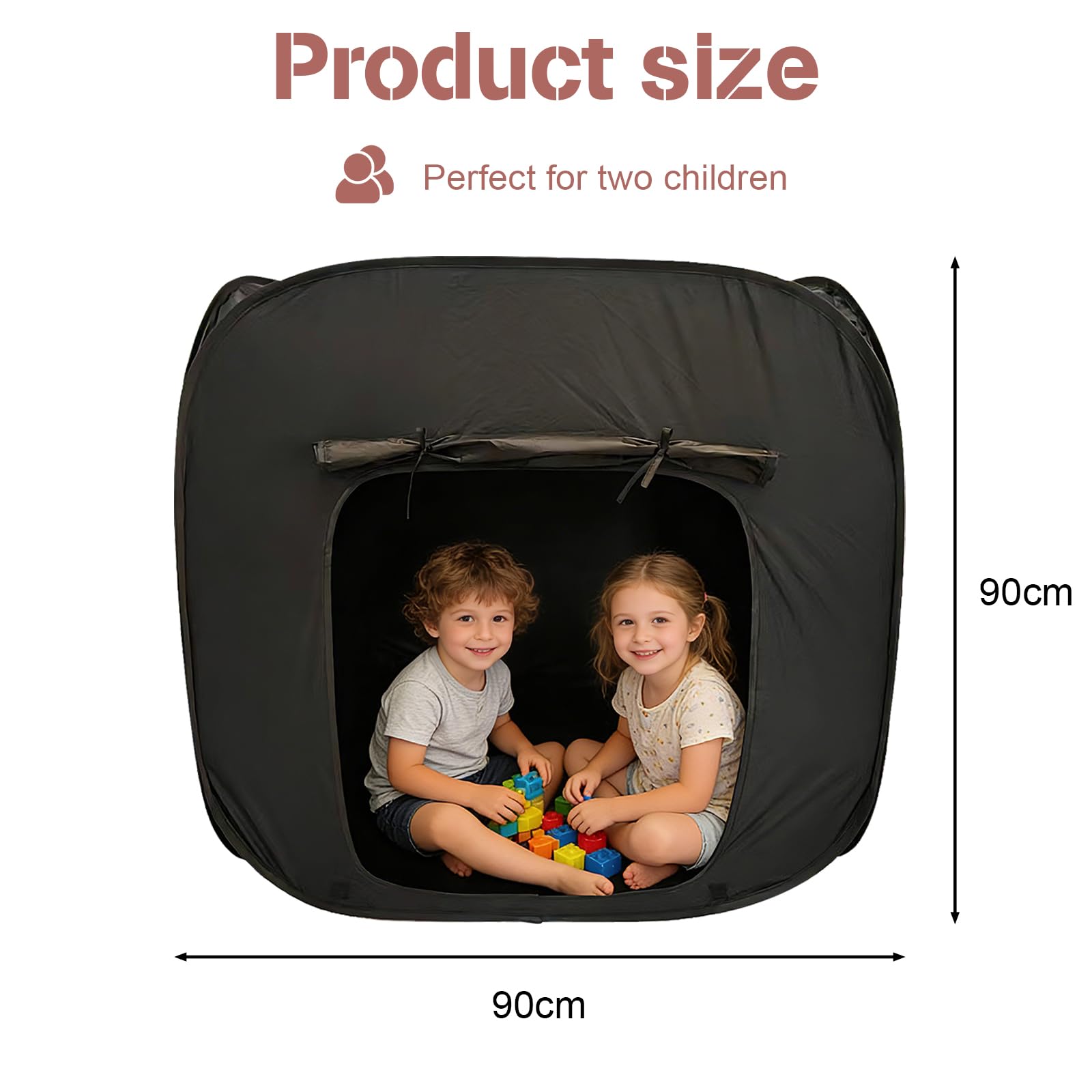 Sensory Tent, Black - Image 2