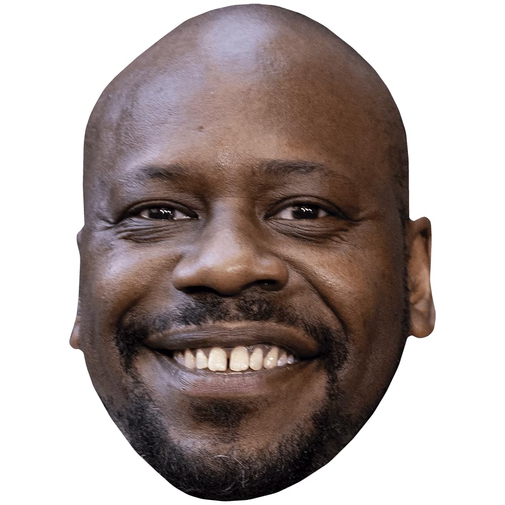 Malcolm Barrett (Smile) Big Head. Larger than life mask.