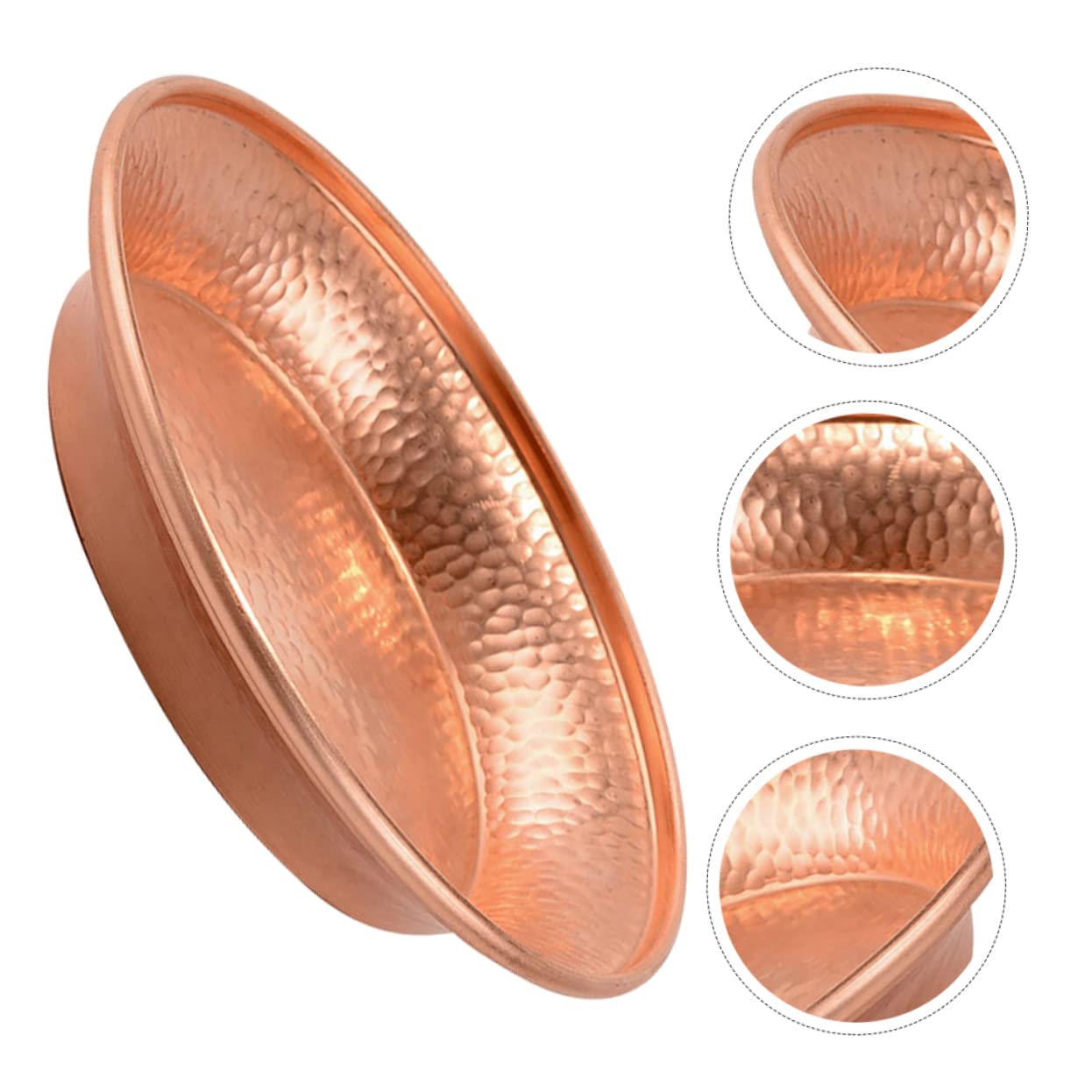 Cabilock Set Di 7 Ciotole Per Offerte Dell'Acqua – Buddiste In Metallo Con Motivi Dipinti, 5,5 Cm
