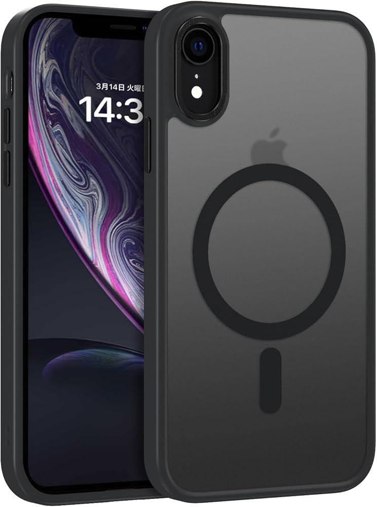 iPhone XR ブラック MagSafe対応ケース付き 一応ジャンク扱い Amazon.co.jp: VENINGO iPhone XR ケース Magsafe 対応