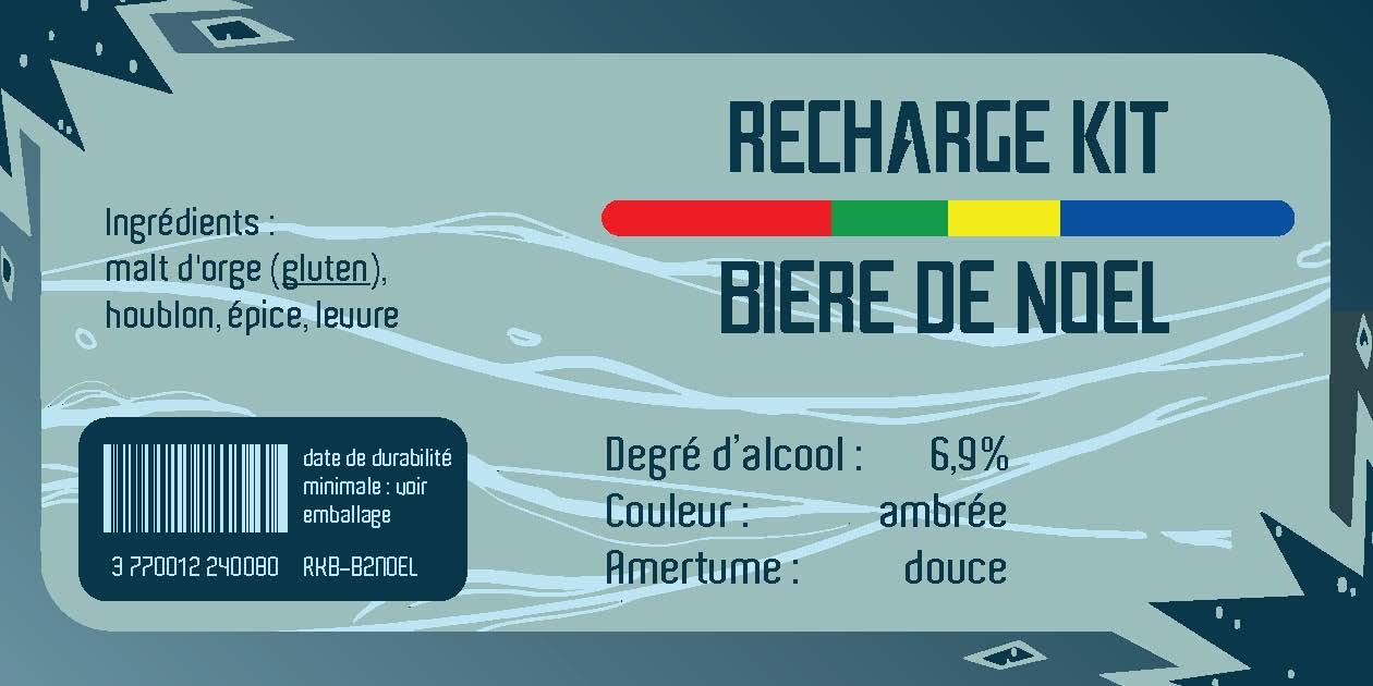 Recharge kit Bière de Noël 8L