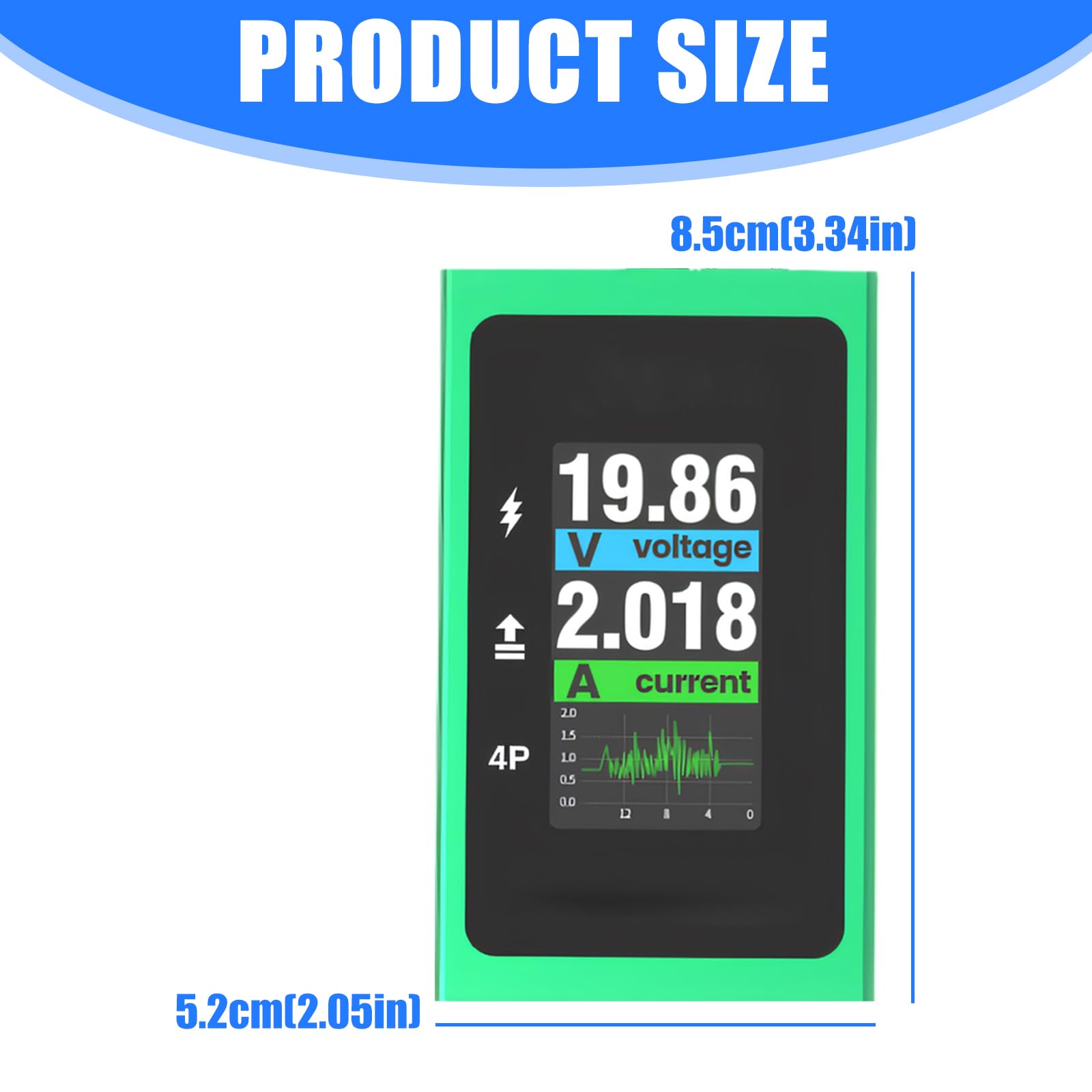 Cable de alimentación de 100 W para reparación de portátiles con 10 adaptadores, adecuado para varios modelos y fuente de alimentación para portátil con visualización en tiempo real