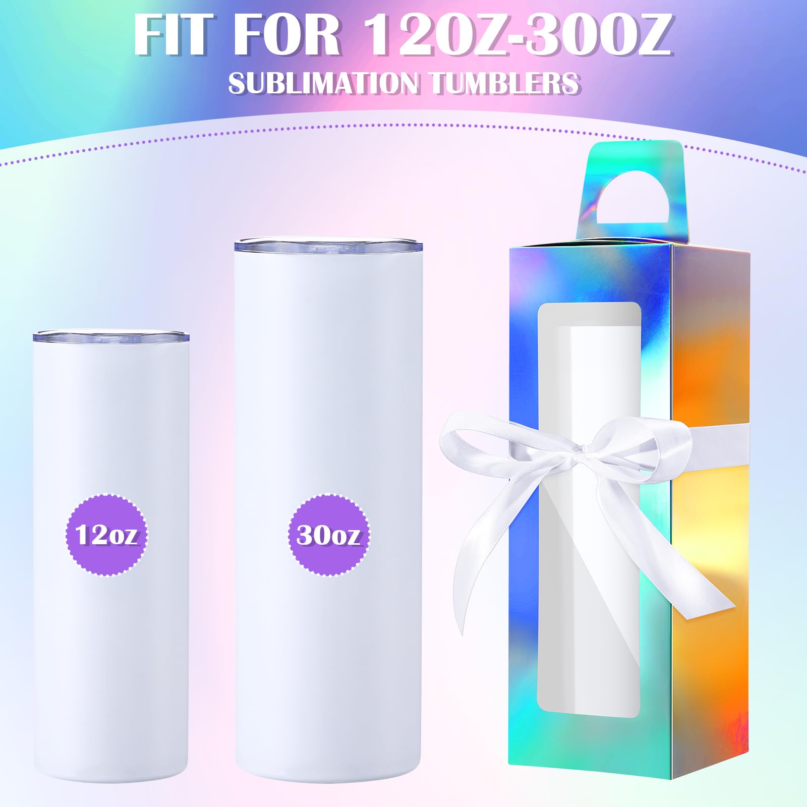 Tazas Para Sublimar Kosiz 36 Cajas Para Tazas, Tazas De Café Por Sublimación, Bolsas De Regalo Con Caja De Almacenamiento Para Embalaje De Ventana, Caja De Almacenamiento Para Envío, Venta De Regalos