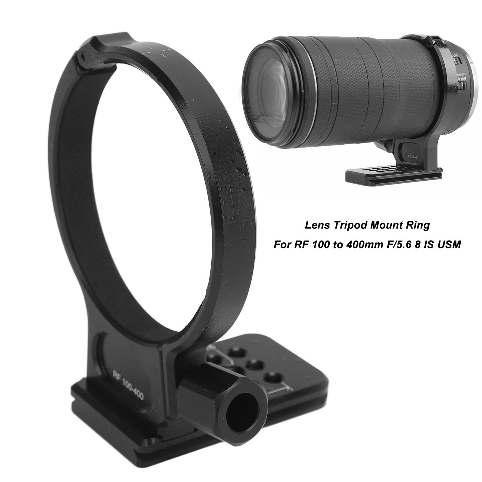 美品RF 100-400F5.6-8 IS USM+ F-Foto製三脚座リング Amazon | F-Foto 三脚座 for Canon RF 100-400mm F5.6-8 IS USM 用