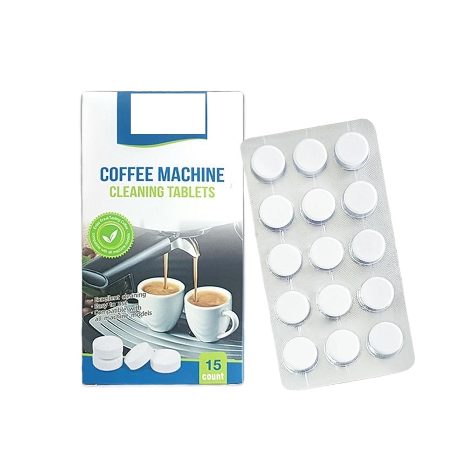 30 Brause-Reinigungstabletten For Kaffeemaschinen, Entfernt Kaffeeöle, Kalkablagerungen Und Rückstände