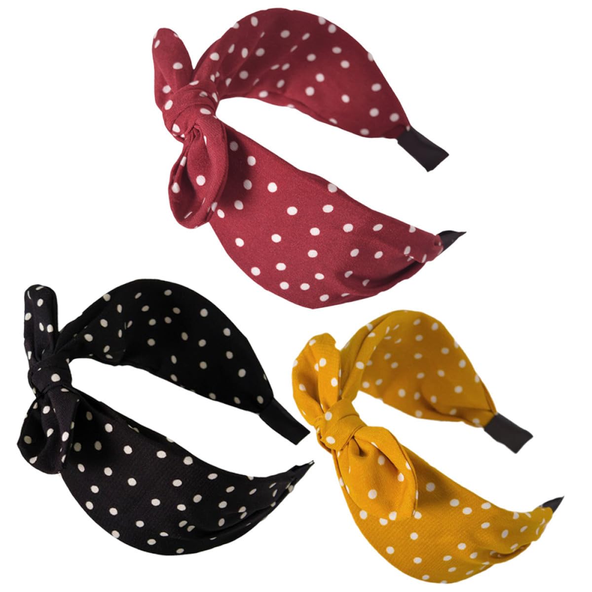 FRCOLOR 9 Piezas bandas de pelo de mujer gifts for women turbantes para mujeres diadema ancha de tela diadema con lazo diadema de ala ancha europeo y americano venda sombrerería Perder