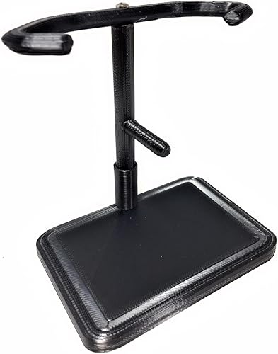 Soporte de exhibición de dientes de tiburón Megalodon impreso en 3D (negro, 1-3/4")